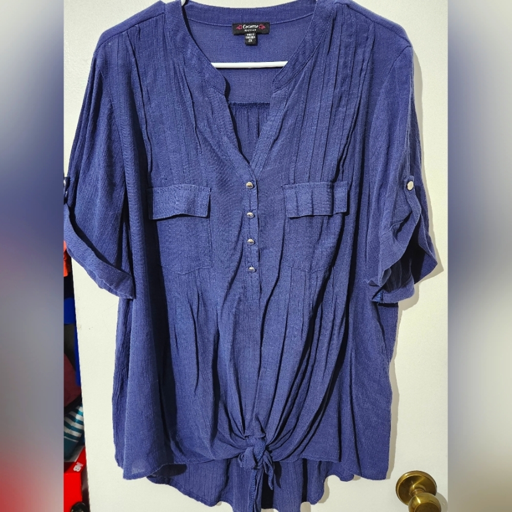 2X Blue top